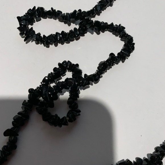 Long hematite necklace. - Picture 2 of 2